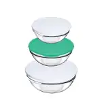 K-KT 3 BUY GREEN/WHITE CHEF'S CAP 23+20+17CM, PASABAHCE 98304-GREEN/WHITE, wholesale warehouse