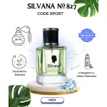 Eau de parfum férfi Silvana Code Sport 827, 50ml nagyker