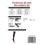 Ciorapi (dres) dama Microfibra 3D 60 den, PERDONNE, engros Supreva