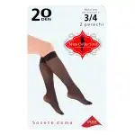 Дамски чорапогащник 3/4 ликра 20 den (2 в торба) Miss Collection, Супрева на едро