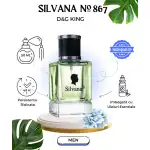 TESTER Eau de parfum férfi Silvana D&G King 867, 50ml nagyker