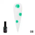 Oja semipermanenta Flowers Ball 10ml, 08