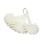 Practice palette with ring set of 10 - White 12908, wholesale Supreva