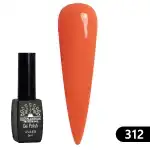 Black Elite semi-permanent nail polish, Global Fashion 8 ml, 312 2612, wholesale Supreva