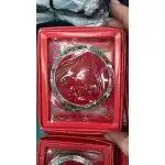 Purse mirror, round, red 3 18525, wholesale Supreva