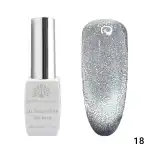 Полуперманентен лак за нокти, Snow White, 3D Cat Eye, Global Fashion 8ml, 18 21978, Supreva на едро