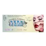 Set of 10 gel paint pieces, Global Fashion, Pastel Rings, 5g, multicolored 6085, wholesale Supreva