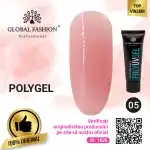 Polygel Global Fashion, 30 g, Pink, 05 1826, wholesale Supreva