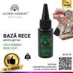 Base Coat Cold Rubber Global Fashion 30ml, Transparent 8110