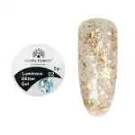 Gel luminiscent Luminous Glitter Gel cu sclipici hexagon 5g, 02 13474, en gros Supreva