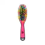 Perie pentru descalcirea parului, cu peri ondulati, 7083, roz/multicolor 16768, en-gros Supreva