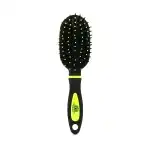 Perie de par, ovala, M9551DA, negru/verde 16770, en gros Supreva