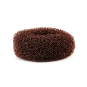 Bun sponge, brown, 8 cm 17755, wholesale Supreva