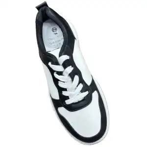 Tenisi barbat, 40-45, alb-negru, angro, 1798