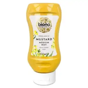 Csípős mustár, bio, 300ml, Biona, nagykereskedelem