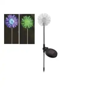12219 - LED 0.1W СОЛАР /FLOWER/ - RGB EFFECT, IP44 - 1БР