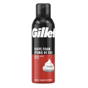 Пяна за бръснене Gillette Classic с оригинален аромат, 200 мл, на едро