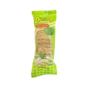 Dolina cracker biscuits with pistachios, 22g, wholesale