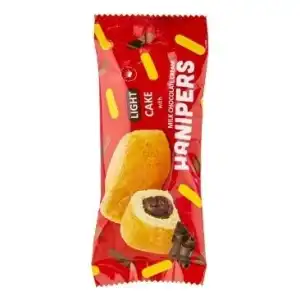 Hanipers vanilla cake with cocoa filling, 36 g, wholesale