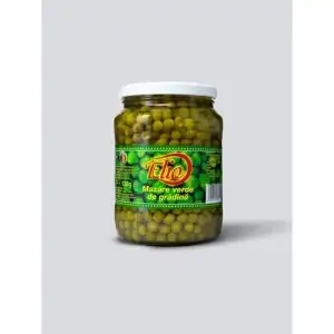 Mazare verde la borcan Elio, 720g, en gros
