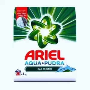 Ariel Aqua Powder Automatic Laundry Detergent, 4 kg, 26 washes, wholesale