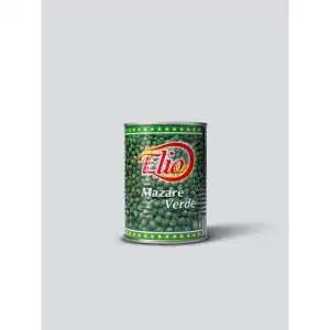 Зелен грах в консерва Elio, 400 г, на едро