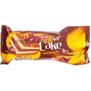 Ani Star Cake with cocoa cream, 20g, wholesale