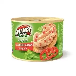 Vegetable pâté with pepper Mandy, 200g, wholesale