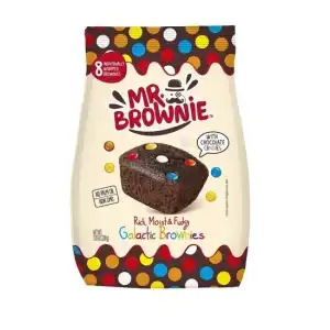 Galactic Mr Brownie colored candy cake, 200g, wholesale