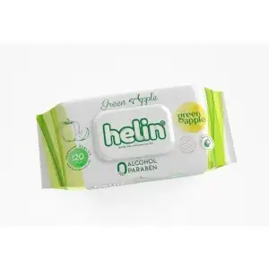 Servetele umede Helin Green Aple, 64 buc., engros