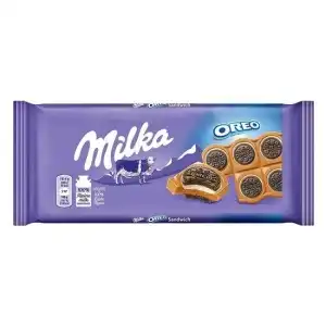 Ciocolata sandwich Milka cu oreo 92 g, engros