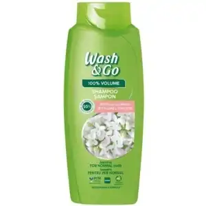 Szampon jaśminowy, 675ml, Wash&Go, hurt
