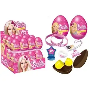 Ou de ciocolata cu surprize Barbie, 25g, engros