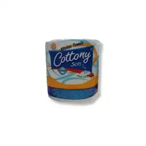 Cottony Soft paper kitchen towel, 4 layers, wholesale