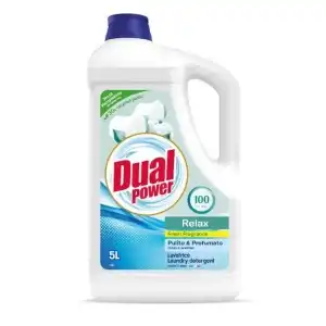 Liquid laundry detergent Dual Power Relax, 5l, wholesale