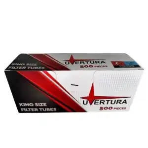 Overture King Size Tubes, 500 db, nagykereskedelem