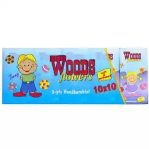 Nasal wipes 3 layers 10 pcs/set Woods, wholesale