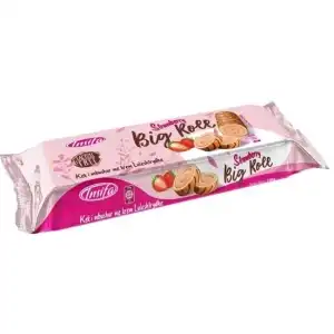 Rolada z kremem truskawkowym Insifa, 300g, hurt