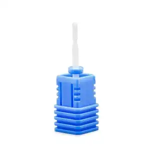 Duză de ceramică pentru cuticulă, cilindru, brâu albastru 6420601