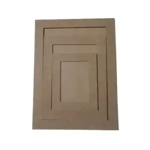 MDF frames 3.5cm wide with 1mm plexiglass - C-ART, wholesale