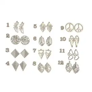 Set 6 baze pt cercei - C-ARTp, en gros