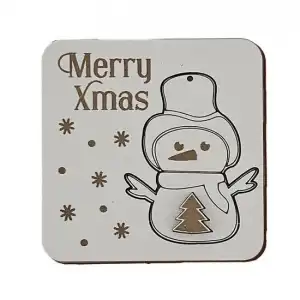 Gift plate - Snowman - Christmas - C-ART, wholesale