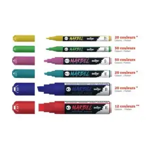 Marker universal 0.7mm Marbel - Darwi, engros