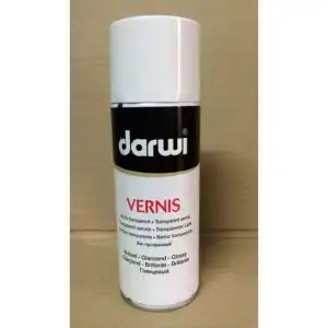 Verni - lac spray lucios, alcool - 400ml Darwi, engros