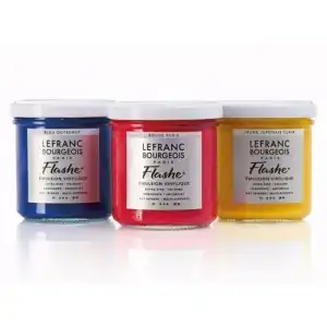 Farby winylowe - akrylowe - extra-drobne Flashe 125 ml, hurt