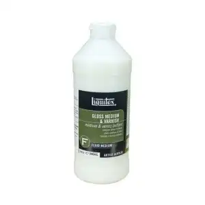 Gloss medium & varnish 473ml, Liquitex, angro