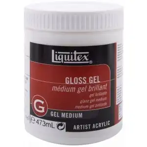 Gloss gell 473 ml, Liquitex - Medium Gel, en-gros