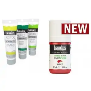 Farby akrylowe SOFT BODY 59 ml - Liquitex, hurt