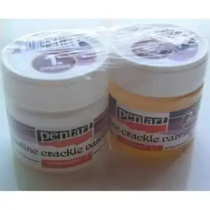 2476 - Vernis - Fino two-component cracking varnish, 50 ml - Pentart, wholesale