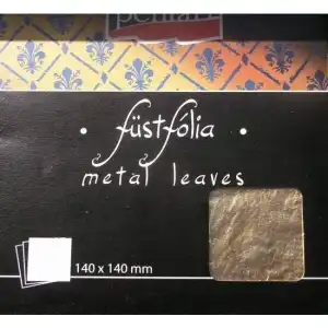 2484 - Gold foil 1, 14x14 cm, 5 sheets, Pentart, wholesale